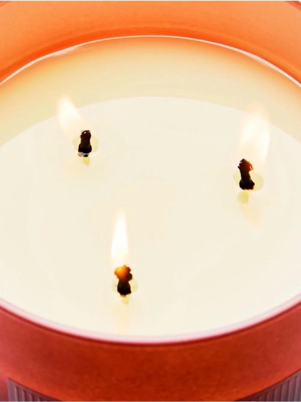 NEW! White Barn Pink Lavender & Espresso 3-Wick Candle w Decorative Metal Lid - Picture 2 of 7